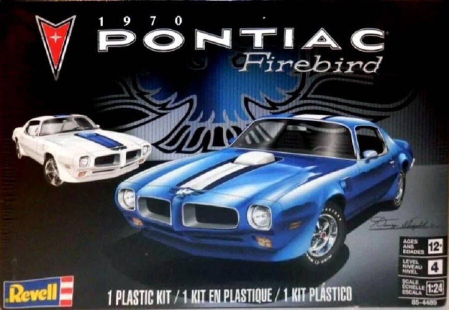 Revell Pontiac Firebird 1970 (modelbouw 1:25)