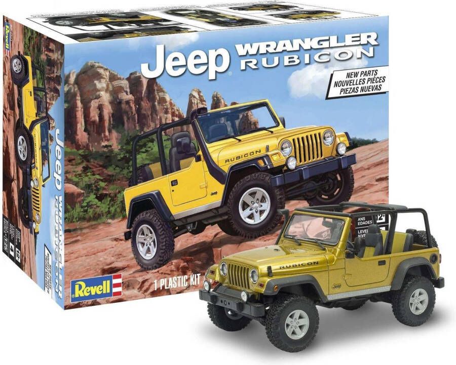 Revell RV 1:25 Jeep Wrangler Rubicon 1:25 Auto