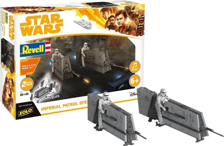 Revell Star Wars Han Solo Imperial Patrol Speeder modelbouw