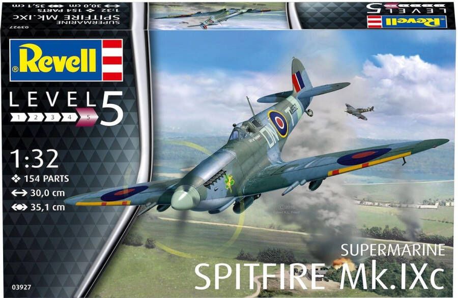 Revell Supermarine Spitfire Mk.IXc schaal 1 -32 Bouwpakket Luchtvaart