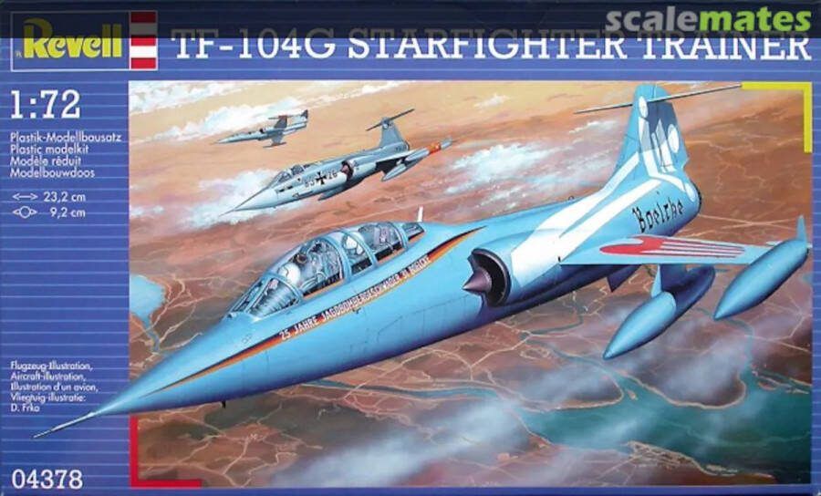 Revell TF-104G Starfighter Trainer schaal 1:72 04378