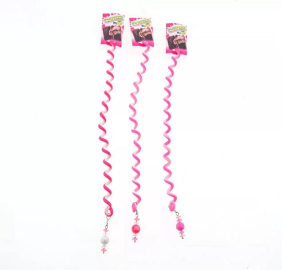 Revell Twisteez Haarclips Hair extensions Twisteez Blister 20cm Roze