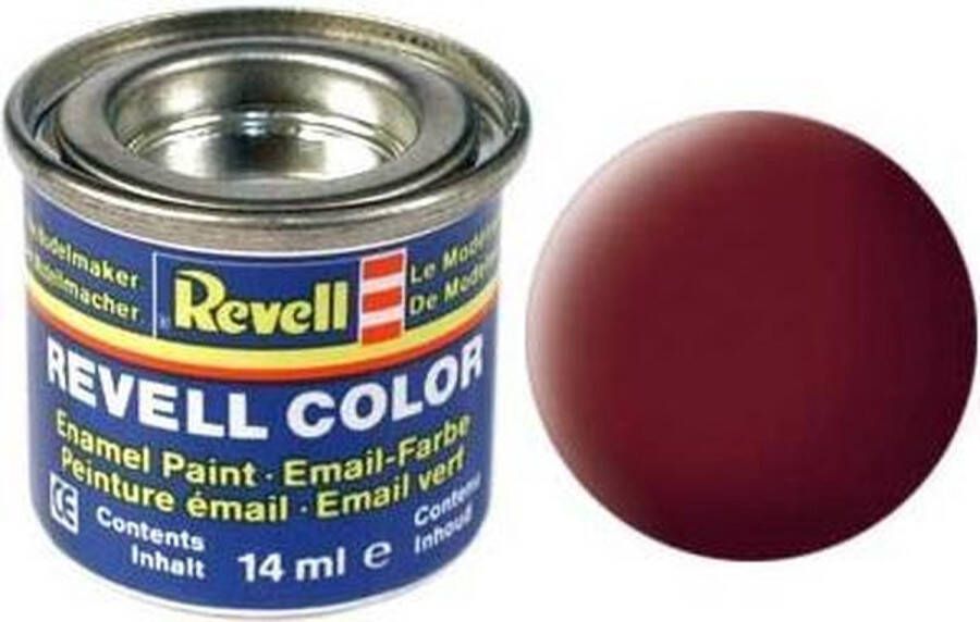 Revell verf voor modelbouw mat dakpan rood kleurnummer 37