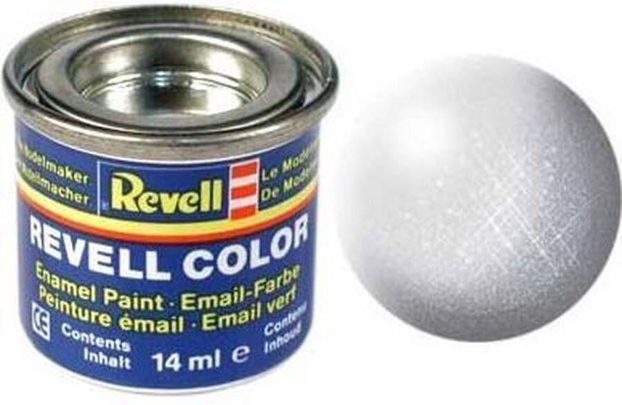 Revell verf voor modelbouw metallic grijs nummer 99