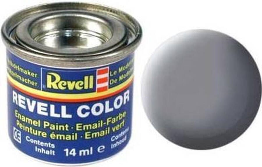 Revell verf voor modelbouw muisgrijs mat kleurnummer 47