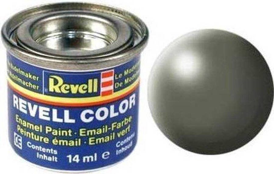 Revell verf voor modelbouw rietgroen zijdemat kleurnummer 362 6 stuks