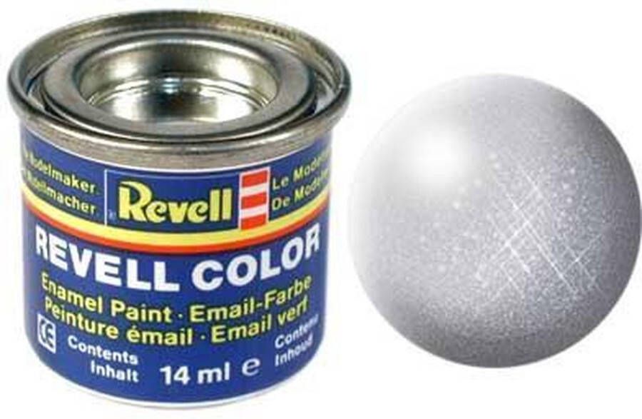 Revell verf voor modelbouw zilver metallic kleurnummer 90