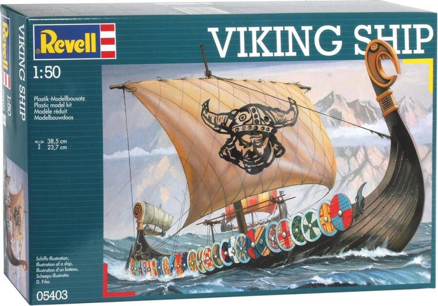 Revell 1:50 05403 Viking Ship Plastic Modelbouwpakket