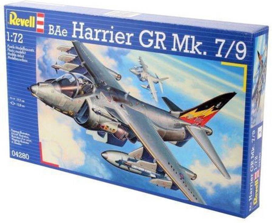 Revell Vliegtuig Harrier 04280 Modelbouw