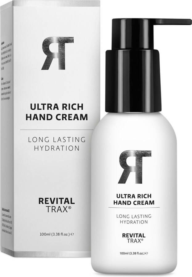 RevitalTrax Ultra Rich Hand Cream Hydrateert Verzacht Beschermt Anti-aging Luxe Handverzorging Voor Alle Huidtypes