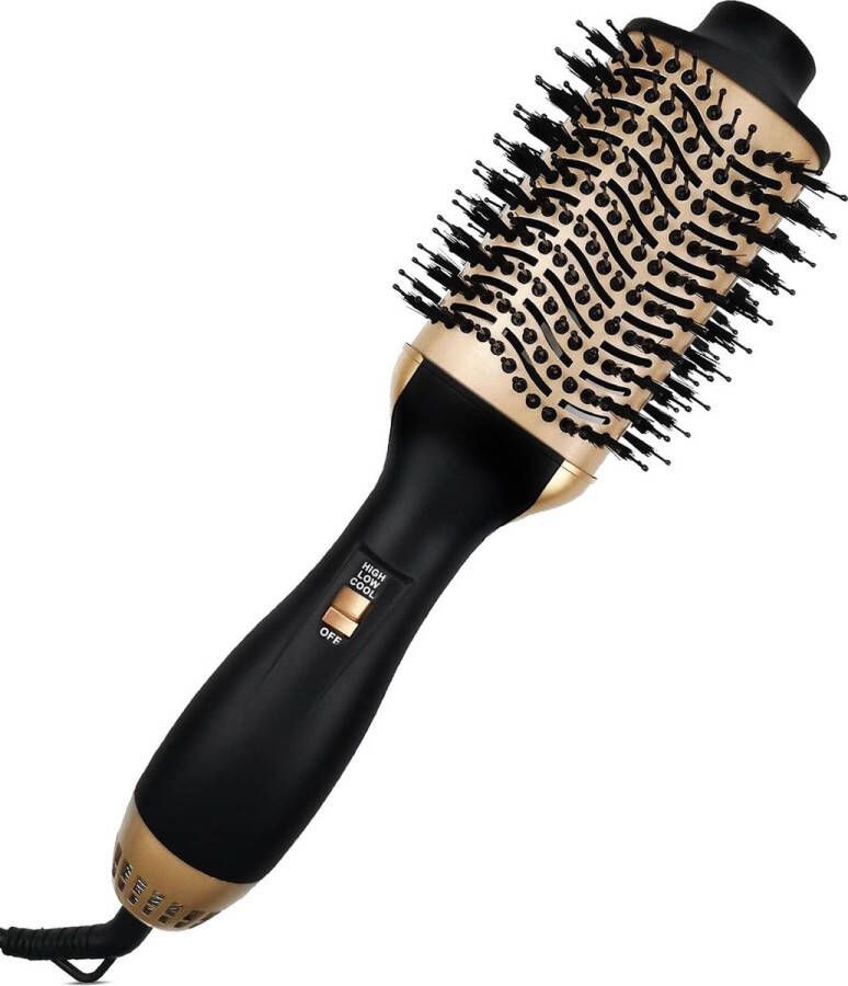 Revo Goods 5-in-1 Föhnborstel Keramische Magic Brush Drogen Stijlen Krullen Volume Krulborstel Stijltang 1000W black friday deals 2023