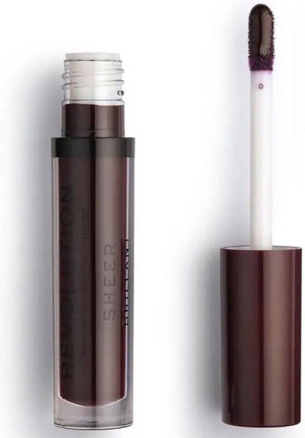 Revolution Makeup Sheer Lip Gloss Plum