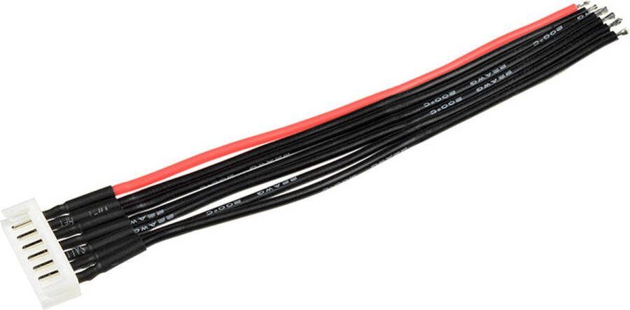 Revtec Balanceer-connector vrouwelijk 6S-EH met kabel 10cm 22AWG Siliconen-kabel 1 st