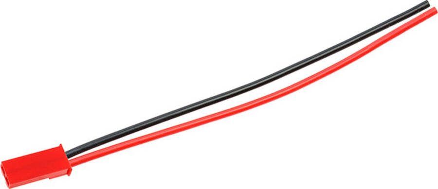 Revtec Connector met kabel BEC Goud contacten Man. connector 20AWG Siliconen-kabel 12cm 1 st