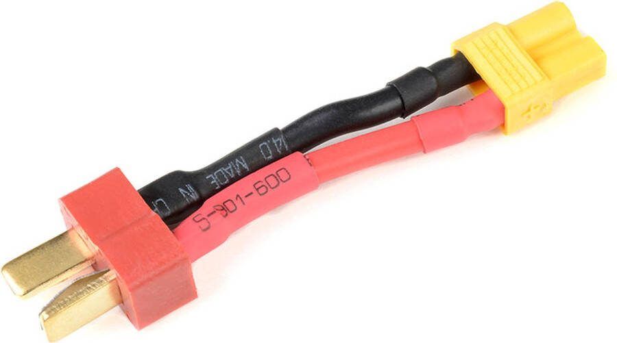 Revtec Power adapterkabel Deans connector vrouw. XT-30 connector vrouw. 14AWG Siliconen-kabel 1 st