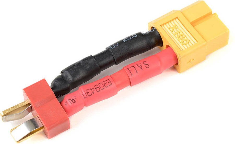 Revtec Power adapterkabel Deans connector vrouw. XT-60 connector vrouw. 12AWG Siliconen-kabel 1 st