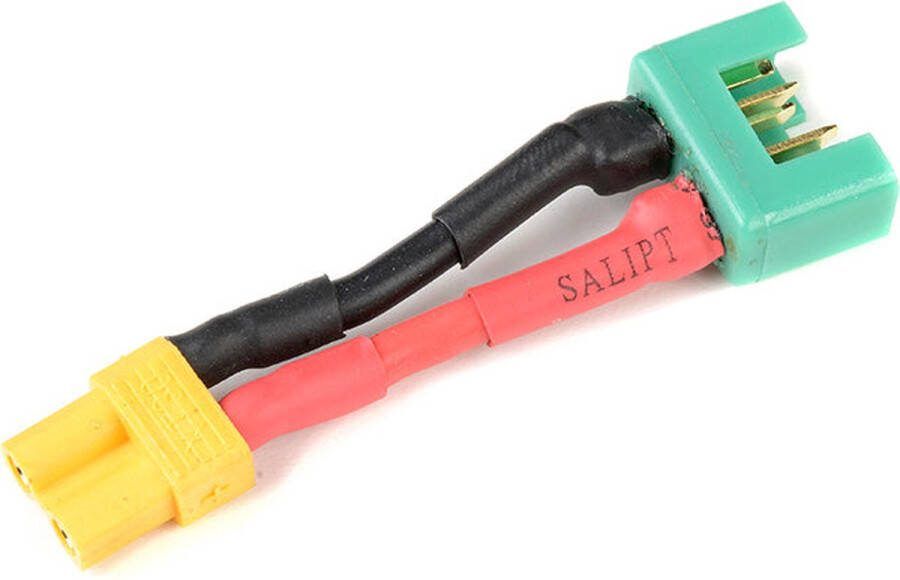 Revtec Power adapterkabel XT-30 connector vrouw. MPX connector man. 14AWG Siliconen-kabel 1 st