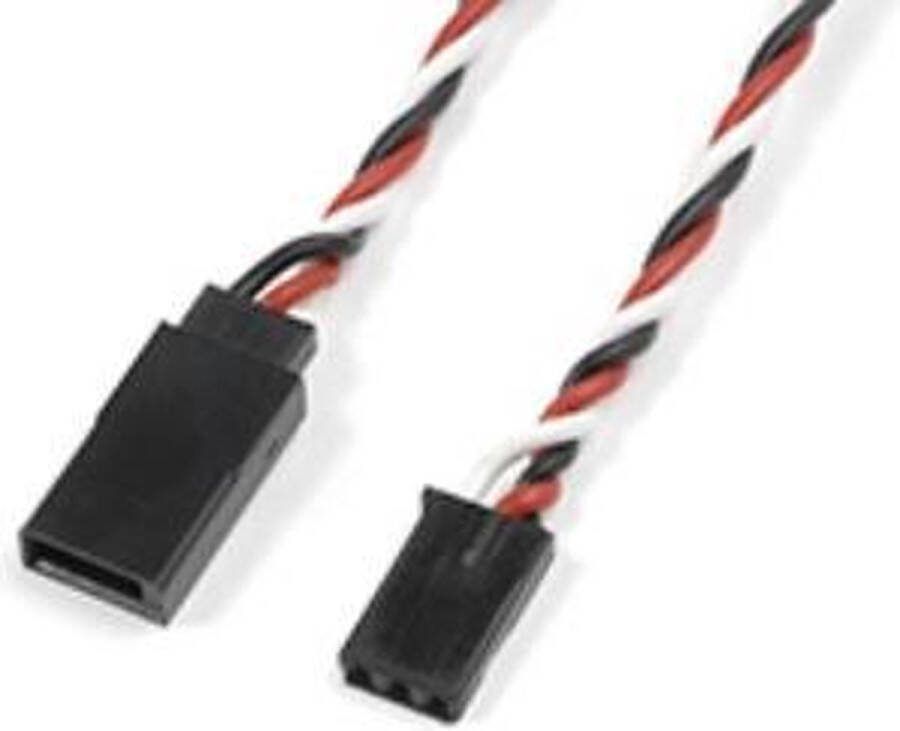 Revtec Servo verlengkabel Gedraaide kabel Futaba 22AWG 60 Strengen 15cm 1 st