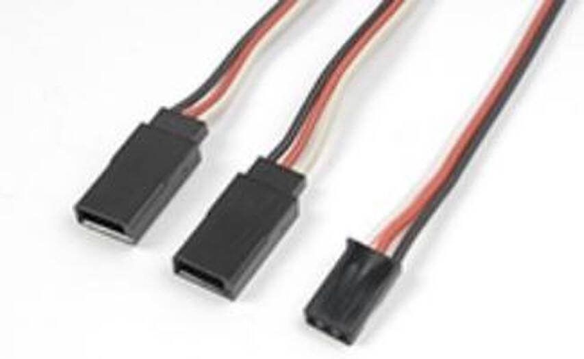 Revtec Servo Y-kabel Futaba 22AWG 60 Strengen 30cm 1 st