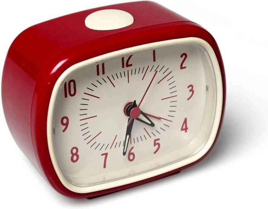 Rex London Rood Vintage Retro Wekker Classic Alarm Clock