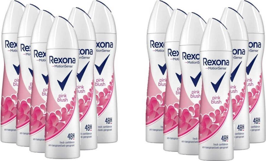 Rexona Deo Spray Pink Blush 12 x 150 ml