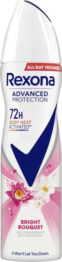 Rexona Deodorant Spray Advanced Protection Bright Bouquet 150 ml