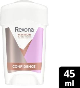 Rexona Deodorant Vrouw Stick Women Maximum Protection Confidence Cream 6x 45ml Voordeelverpakking