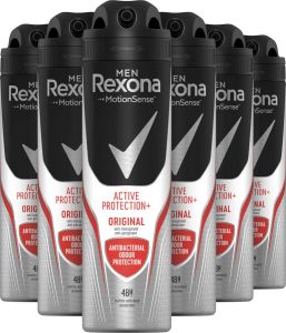Rexona Men Active Shiel Deodorant 6 x 150 ml Voordeelverpakking