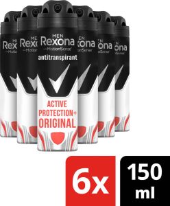 Rexona Men Active Shiel deodorant 6 x 150 ml voordeelverpakking