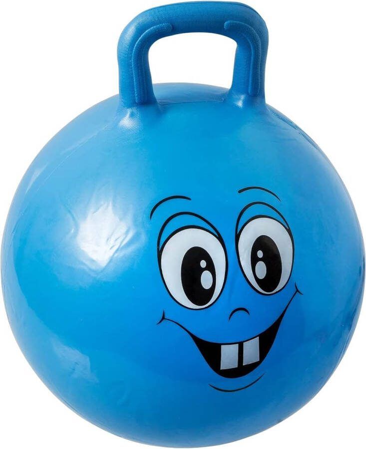Rheme Skippybal Speelgoed Kinderen 45 cm Hopper Ball Jongens & Meisjes BLAUW