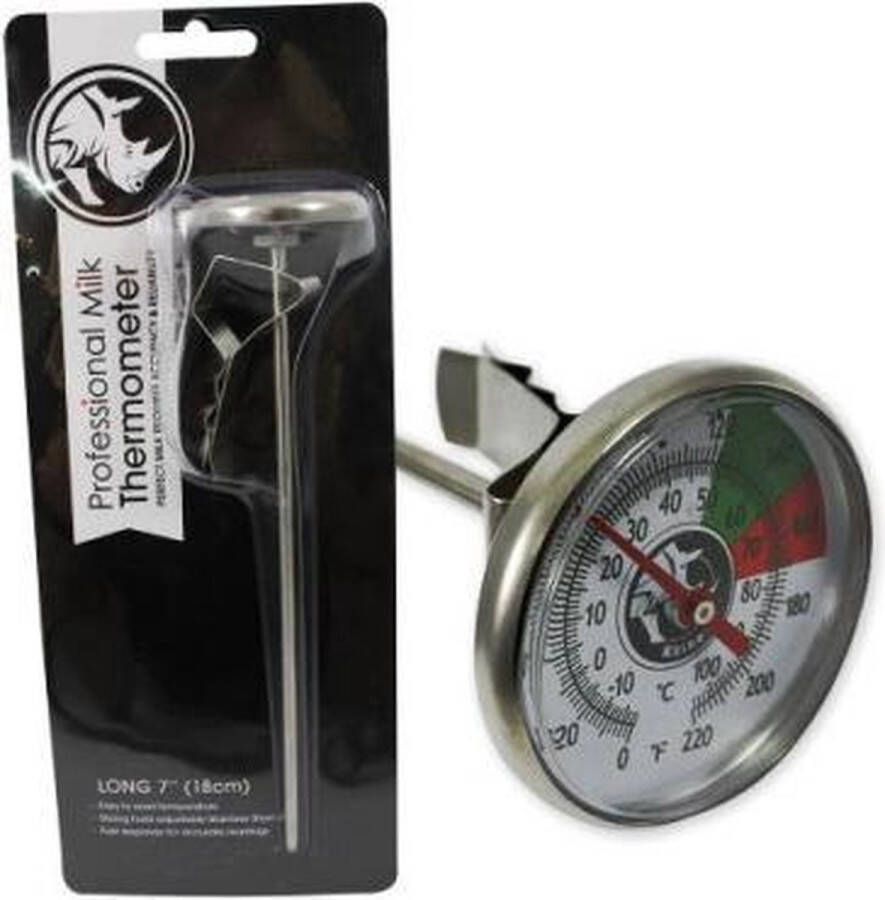 Rhino Coffee Gear Rhinowares Professional Melk Thermometer lang 18cm RWTHERML