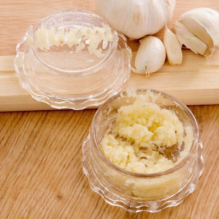 Rhylane Knoflookpers Hakker Garlic Press in een handomdraai knoflook persen