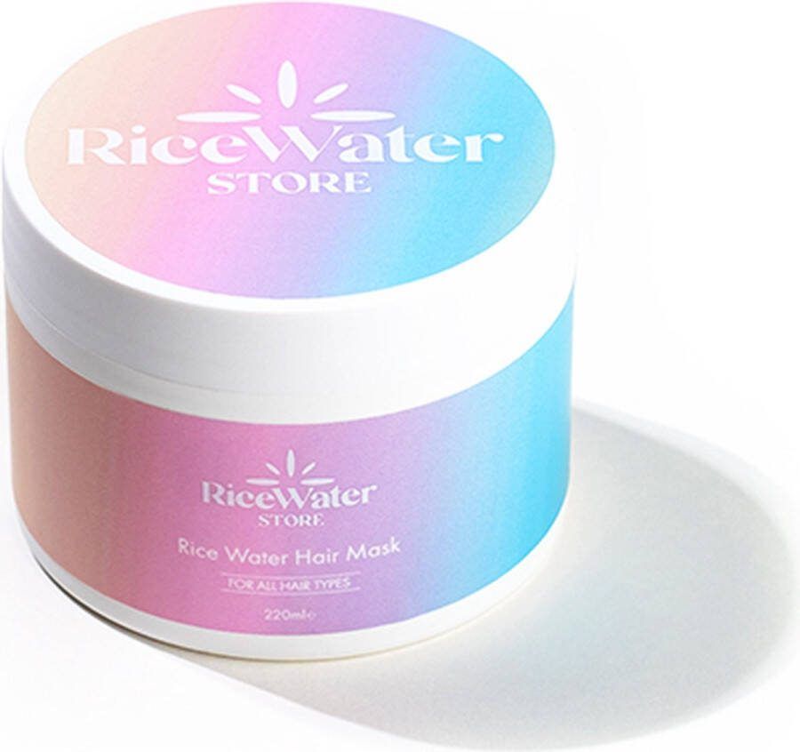 Rice Water Store Rice Water Hair Mask 220 ml Rijstwater Haarmasker Intensieve voeding Gezonde hoofdhuid Gezond haar