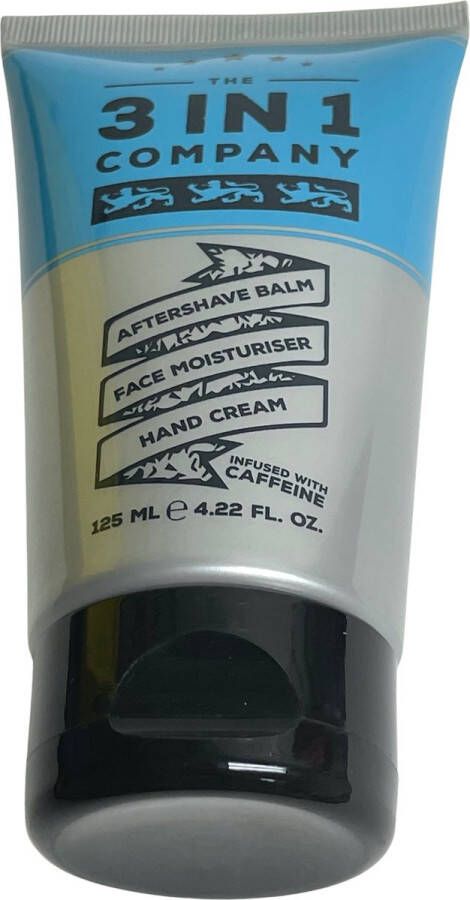 Rich 3 In 1 Aftershave Balm Face Moisturiser & Hand Cream 125ml