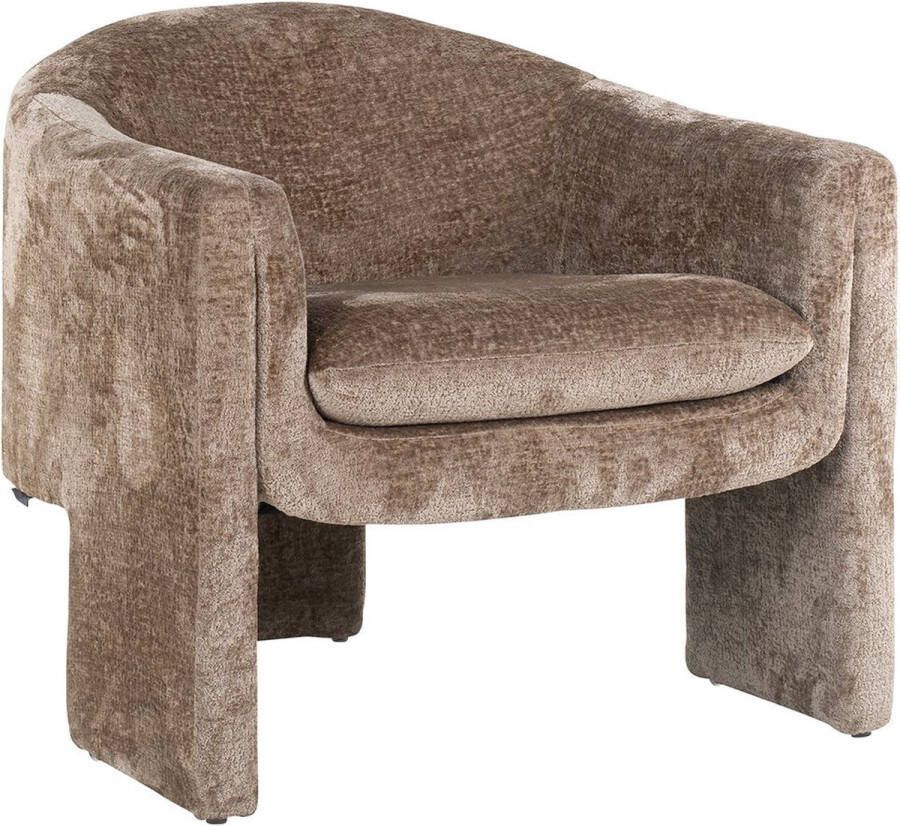 Richmond Interiors Richmond Fauteuil Charmaine Chenille Taupe