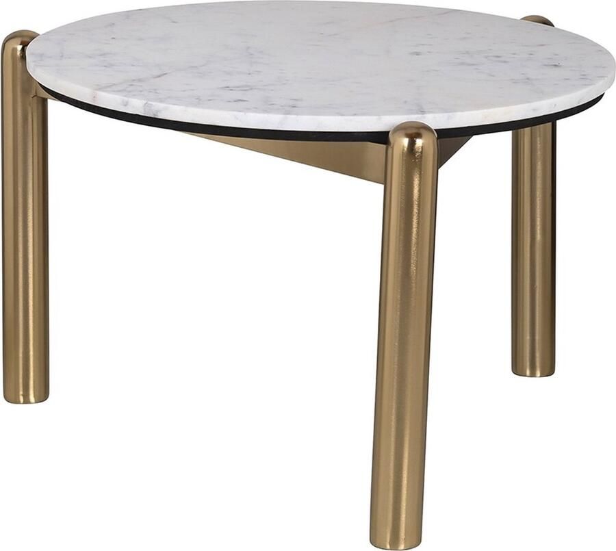 Richmond Interiors Richmond Salontafel Jael Marmer Wit Rond