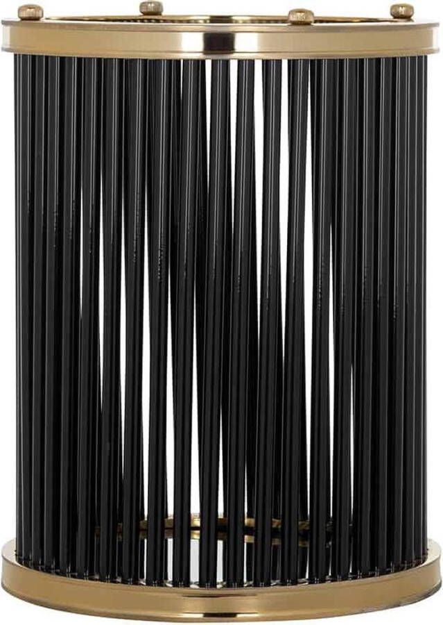 Richmond interiors Richmond Windlicht Tygo groot (Black)