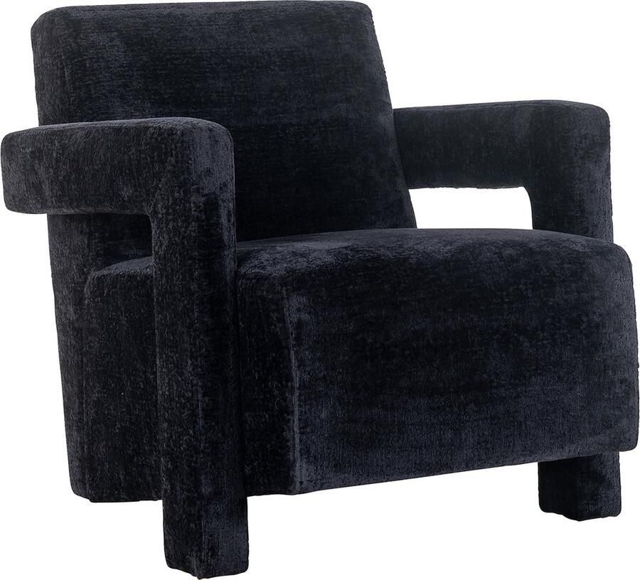 Richmond Fauteuil Devanto black chenille (Bergen 809 black chenille)