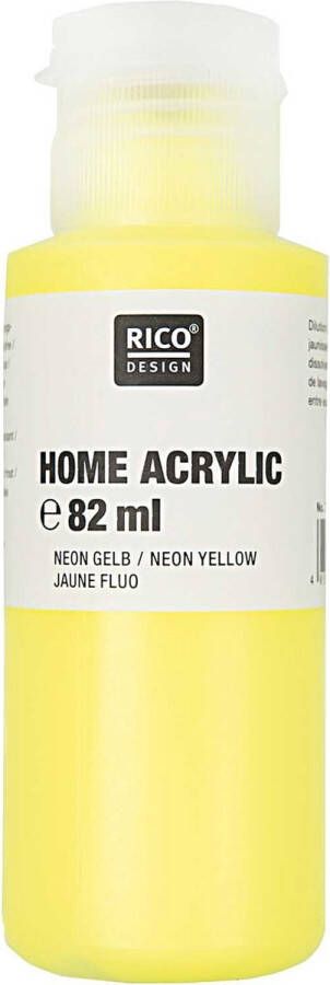 Rico design Acrylverf Neon geel Neon yellow
