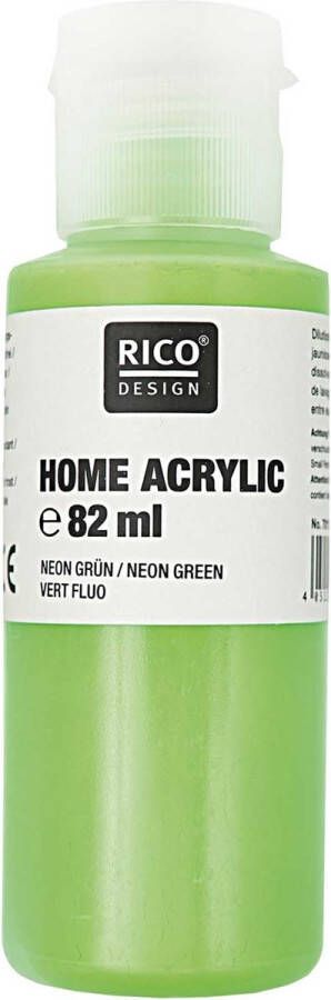 Rico design Acrylverf Neon groen Neon green
