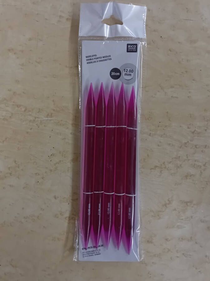Rico-design Breinaalden 20cm 12mm