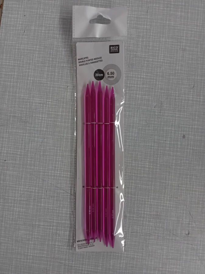 Rico design Breinaalden 20cm 6 5mm