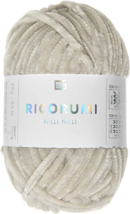 Rico design De hobbyvlinder Rico Design Nilli 021 Natuur ecru 25 gram Polyester garen