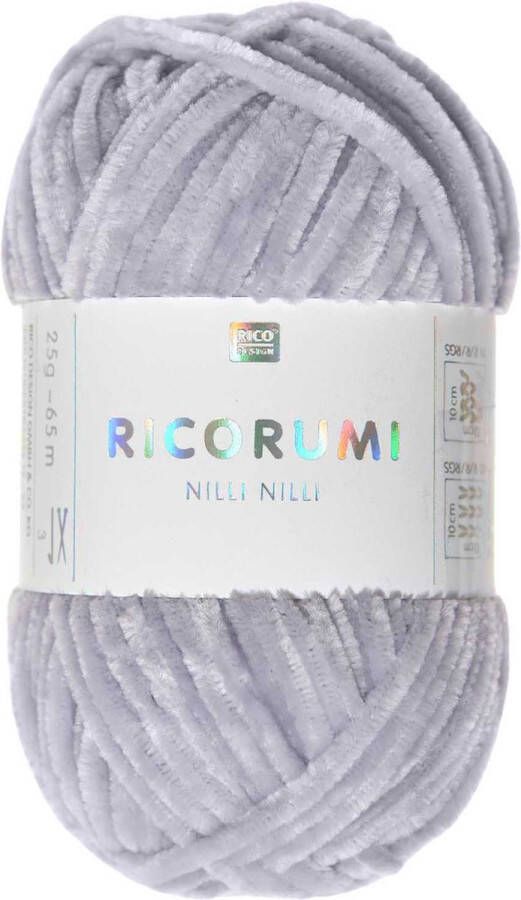 Rico design De hobbyvlinder Rico Ricorumi Nilli Lila 011 25 grams Polyester garen