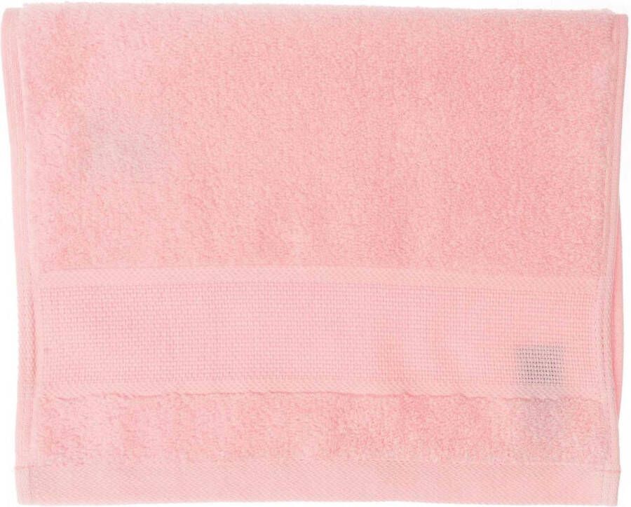Rico design Gastendoek roze met aida borduurrand om te borduren 740269.61