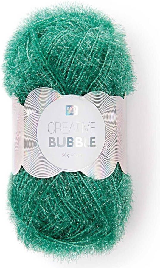 Rico design Rico Creative Bubble 009 kerst groen polyester schuurspons garen naald 2 a 4mm 1bol