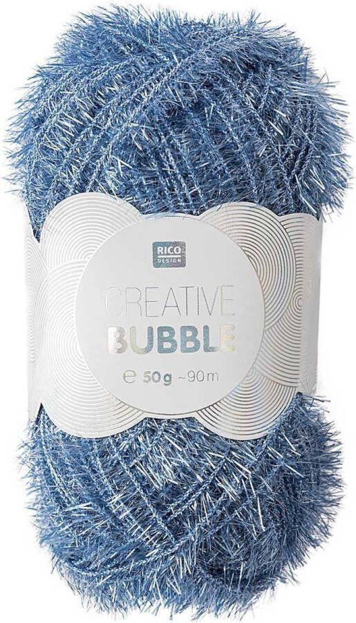 Rico design Rico Creative Bubble 024 blauw polyester schuurspons garen naald 2 a 4mm 1bol