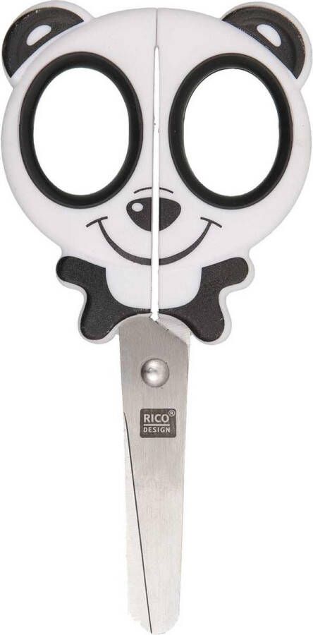 Rico design Scissors Kinderschaar Panda Schaar Linkshandig & Rechtshandig Kinderen Schaar Kind Schaartje Papierschaar