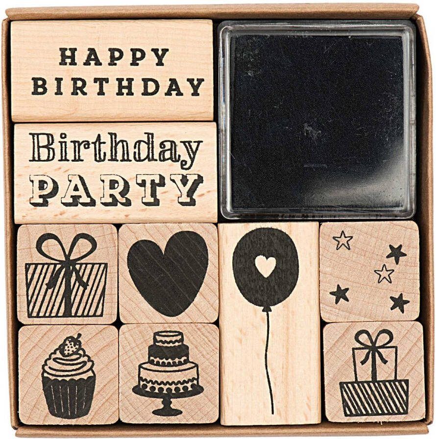 Rico design STEMPELSET GEBURTSTAG