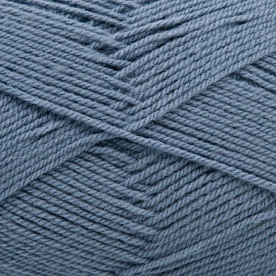 Rico design Super Big Aran 005 jeans blauw. 1 DIKKE BOL a 400 GRAM